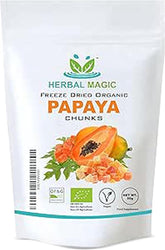 Papaya fruit chunks